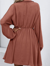 Vestido retro sencillo y holgado